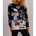 Shop Genetic Women s Christmas Sweater Warm Oversized Knitting with Snowflakes & Stripes - Perfect for Winter! - Buy Online on GoSupps.com