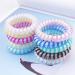 Monsper Luminous Hair Tie Set 8 Pack Mixed Color Ponytail Holders for Women and Girls - Elastic Coil Hair Ties Phone Cords - White - Buy Online on GoSupps.com