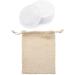 ZIEM 10PCS Reusable Cotton Rounds Makeup Remover Cotton Pads Reusable Facial sing Rounds Toner Pads Makeup Wipes with Laundry Bag Bamboo Washable Facial Rounds - Buy Online on GoSupps.com