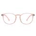 Przene Blue Light Blocking Glasses for Women Men Retro Round Computer Glasses Pink