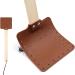 Fly Swatter Strong Leather Fly Swat with Long Flexible Handle Heavy Duty Fly Swatters Fly Swatters Brown - Buy Online on GoSupps.com