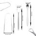 BOSOIRSOU Stainless Steel Tongue Cleaner Set - 6pcs Portable Tongue Scrapers for Adults & Kids Oral Care - Buy Online on GoSupps.com