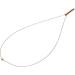 Mindful Breathing Necklace Necklace Stainless Steel Reduces Stress Portable Anxiety Whistle for Women and Men Mindfulness Deep Tool Relief Relaxation Meditation Calming Down Panic Attack(Rose Gold) - Buy Online on GoSupps.com