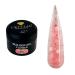 Crystal Professional Gel Builder - 15 ml - Gel nails with floral particles and medium consistency - Nail builder for creative extensions with a unique effect - Gel nail builder - Pink with