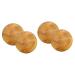 Fomiyes 4 piece massage globe Hand trainer Face tool Massage ball finger Massage device Foot massage device Neck massage device Handballs made of wooden massage balls for hands handball handball