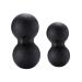 Beaupretty 2st peanut ball Yoga ball Massage devices for the neck back massage device Yoga balls Health massage ball peanuts Erdnuss-Yoga roll Mini massage globe Wave set Scrollrad Fitness