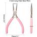 SUNNYCLUE 5 Inch Long Chain Nose Pliers with Flat Jaws Mini Precision Pliers for DIY Jewelry Making Hobby Projects Pink Thin Needle Nose Pliers DIY Craft Tools Bending Wire Plier Tool Supplies - Buy Online on GoSupps.com