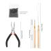 SWetup 4-in-1 Microring Hair Extensions Set - 500 Microrings & Tongs for Real Hair Bonding - Buy Online on GoSupps.com