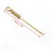Buy TARVIT Earwax Removal Tools - Portable Handmade Brass Ear Cleaner & Earpick | 2pcs Keychain Pendant Accessories - International Shipping Available - Buy Online on GoSupps.com