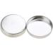 Sitrda 100 Empty Round Metal Pans for Eyeshadow & Make-up - Magnetic Palette Boxes - 25mm Silver - Buy Online on GoSupps.com