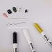 LYroo Nail Art Liner Pen Set - 3pc Black, White, Gold Graffiti Nail Art Pens - Buy Online on GoSupps.com