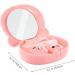EXCEART 4pcs Contact Lens Case Set - Stylish Eye Care Storage Box for Travel & Home - Buy Online on GoSupps.com