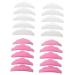 POPETPOP Silicone Lash Pad 4 Edge Gasket Lash Curl and Silicone Shield Pads Lash Lift Curlers Silicone Extension Pad Curler Perm Pad Curly Silica Gel Protective Pad Grooming Tools