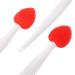 Beaupretty Silicone Exfoliating Lip Brush Set - 6 Double Sided Lip Scrubbers for Soft Plump Lips | Ideal for Dark Lips & Face Cleaning - Buy Online on GoSupps.com