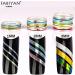 Kamas 9 Rolls Nail Art Striping Tape Set - Aurora Laser Mermaid French UV Gel Polish Sticker Tips Decoration DIY Tool - 3mm Color Option - Buy Online on GoSupps.com