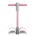 Puller Resistance Rope - Fitness Rope Workout Tool | Multi-Functional Stretch Bands with Pedals Foot Resistance Bands for Abdomen Arm Yoga Stretching Training pinkk