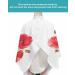 Buy Red Flower Plaid Barber Cape - Adjustable Hair Cutting Cape for All Ages | 55x63 Inch Watercolor Design | Ideal Hairdressing Accessory - Buy Online on GoSupps.com