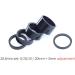 CYCEARTH 3K Carbon Fiber Headset Spacer Kit - 5 Sizes + Top Cap & Bolt - for 1-1/8 Inch Stems - Buy Online on GoSupps.com