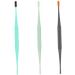Silicone Remover Ear Cleaner for Ear Cleaners Ear Pick Earwax Removal Ear Swabs Earwax Remover Double Earpick Ear Wax Pick Ear Spoon Earplugs Massage with Lights 3pcs