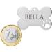 Ibera Gifts - Personalized Bone-Shaped Pendants for Medium to Large Dogs & Cats | Custom Engraved Pet Collars & Tags | Durable Silver Paw Design - Buy Online on GoSupps.com