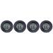 POPETPOP 4 pcs humidity gauge bearded dragon tank accessories humidity monitor gecko tank accessories indoor temperature gauge digital humidity meter Temperature and humidity meter crawl mediumx2pcs Blackx2pcs