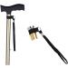 Cane Elderly Crutches 3 Colors Large Four-Foot Retractable Walking Stick Adjustment Range of 64 Cm-95 Cm Interesting Grey - Buy Online on GoSupps.com