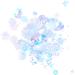STOBOK 4 Packs DIY Pearls Spacer Beads Loose Sequins Paillettes Glitter Powder Super Flash White Whitex2pcs 2x1.2x0.1cmx2pcs - Buy Online on GoSupps.com