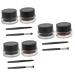 FOYTOKI 6 Pcs Eye Shadow Cream Light Brown Eyeliner Brown Eyeshadow Dark Brown Eyeliner Eyeshadow Cream