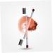 1 Double Ended Brow Brush Eyelash Brush Concealer professional cosmetics brush Double-headed Eyeshadow Brush eyelash comb Eyeshadow Makeup Brush Miss major applicator - Buy Online on GoSupps.com