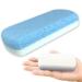 HEALLILY 2pcs Glass Pumice Stone Pedicure feet Stone for Feet Double Side Hard Skin Callus Remover Scrubber Cleaning As Shown 1 count (Pack of 1)