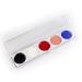 Mehron Makeup 5 Color Cream Palette (Clown) - Professional Face Paint for International Shipping | Perfect for Halloween Cosplay & Festivals - Buy Online on GoSupps.com