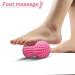 Seleware Peanut Massage Ball - Double Lacrosse Roller for Deep Tissue Relief | Back Neck Shoulder Spine Legs Hips | Trigger Point Muscle Massage - Pink - Buy Online on GoSupps.com