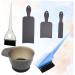 DOITOOL 1 Set Hair Dye Brush Comb Hair Color Dye Brush Hair Tinting Bowl Salon Hair Color Kit Hair Dye Comb Hair Dye Bleach Kit Mesh Make up Bag Hair Color Paddle Tool Thicken - Buy Online on GoSupps.com