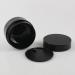 Tianzd 24pcs 50g Matte Black Cosmetic Containers with 6 Spoons - Durable Plastic Cream Jars for Doses & Gels - International Shipping Available - Buy Online on GoSupps.com
