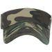 Men's Camouflage Military Baseball Sun Visor Hat - Green Camouflage | Medium Size - Buy Online on GoSupps.com