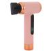 Cordless Hair Dryer with Airflow Multiplier Technology 200W Portable Blow Dryer for Fast Drying Screen Display Nozzle Suitable for Travel Outdoors (Roseate)