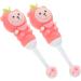 Buy Healeeved 4-Piece Children's Toothbrush Set - Soft Bristle Travel Toothbrushes with Sweet Bear Design for Toddlers | International Shipping Available - Buy Online on GoSupps.com