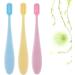 Minkissy 18-Part Hand Cleaning Brush Set | Children's Toothbrushes & Tooth Cleaning Tools | Pearl-Gloss Macaron Design - Buy Online on GoSupps.com