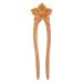 LALAFINA Wooden Hairpin Wedding Hair Clip Hair Styling Clip Decor Flower Hair Chopstick Women Wooden Hair Chopsticks Chinese Wood Hair Pin Flower Headpiece Vintage Hair Claw Bride