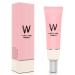 Face Makeup Pore Primer  Pink Isolation Cream Invisible Pore  Cover Acne Marks  Oil Control  Brightening Moisturizing Concealer Foundation - 35ml (35ml face cream) (1 pcs)
