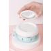 Anbbas Leakproof Denture Cleaning Kit with Cup, Basket, and Brush - Blue | Dental Soaking Retainer Case for Braces, Aligners, Mouth Guards, and Dentures - Buy Online on GoSupps.com