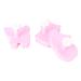 Zerodeko 6 Pcs Biscuit Mold Cat Cookie Baking Supplies Animal Baking Molds Cake Cookie Silicone Unique Cookie Cutters Hanging Transparent Bin Small Fudge 3D Muffin Silica Gel Pack 8x7.5cmx2pcs Pinkx2pcs