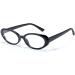 Buy Oval Blue Light Blocking Glasses for Women & Men - Stylish 90s Non-Prescription Computer Glasses (IF8094-5) - International Shipping Available - Buy Online on GoSupps.com