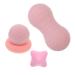 12 Stk fascia ball roller balls made of foam Deep-Fissue-Silicon roll Triggering Fascia balls Fascia balls fascial roller balls peanut trigger painful pebbles muscle ball ball massage 12x6x5cmx3pcs rosax3stk