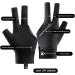 Tokaneit Three Finger Billiard Gloves - Breathable Non-Slip Snooker Gloves for Left-Handed Players - Black Pool Gloves - Buy Online on GoSupps.com