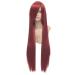 Hong Shu Shukugan Shana Fashion New Women's Long Straight Wig Anime Cosplay Full Hair Party Wigs Red