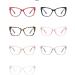 Shop Cat-Eye Anti Blue Light Reading Glasses - UV Protection & Large Flat Mirror | 1.50 Magnification - Buy Online on GoSupps.com