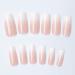 AddFavor Medium Square Press on Nails - 120pcs Pink White Gradient Fake Acrylic Nails for Women & Girls | Stylish & Easy Application - Buy Online on GoSupps.com