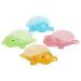 Scented Soap for Fun Turtle Shape Gentle Wash Moisturizing Natural Body Care Bar Bath for Girls Use 4 Pack
