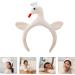 Beavorty 1pc Swan Headband yoga apparel Party Favor Hair hoops bird hair head band makeup hair wrap headband swan party hats animal themed party hats Swan headwear Plush pop - Buy Online on GoSupps.com